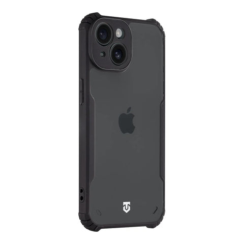 Tactische iPhone 15 Quantum Stealth Cover - 8596311224331 - Helder Zwart