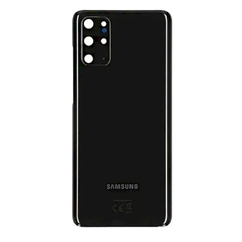 Samsung G985F Galaxy S20 Plus/G986F Galaxy S20 Plus 5G Achtercover - Kosmisch Zwart