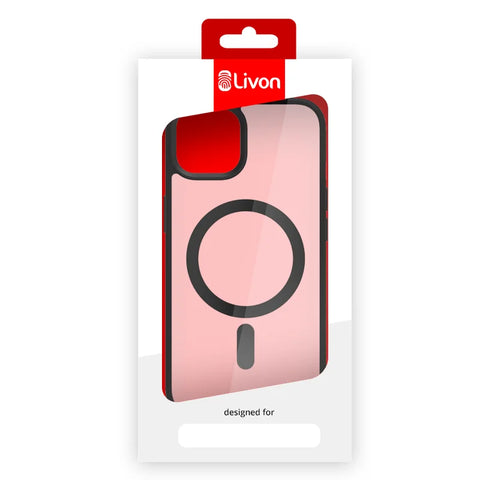 Livon iPhone XR MagShield - hoesje voor Magsafe Zwart