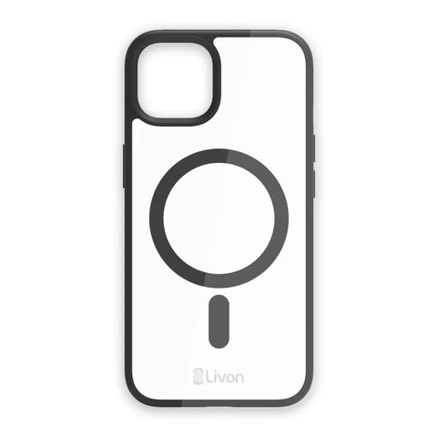 Livon iPhone 12 Pro Max MagShield - hoesje voor Magsafe Zwart