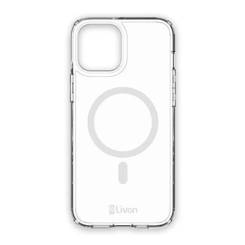Livon iPhone 12 Mini MagShield - hoesje voor Magsafe Transparant