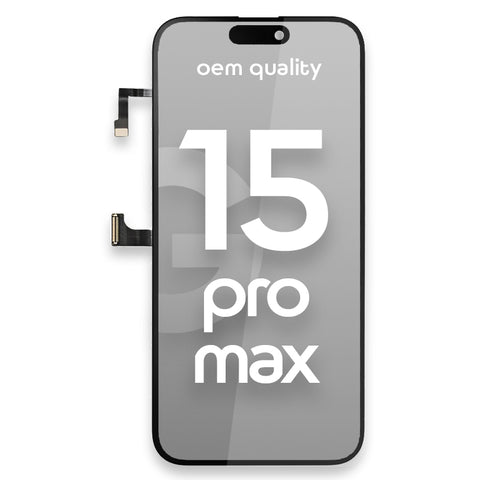 Apple iPhone 15 Pro Max LCD Display + Touchscreen - OEM Kwaliteit - Zwart