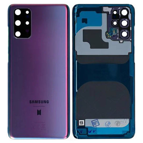 Samsung G985F Galaxy S20 Plus/G986F Galaxy S20 Plus 5G Backcover GH82-21634K Paars (BTS-editie)