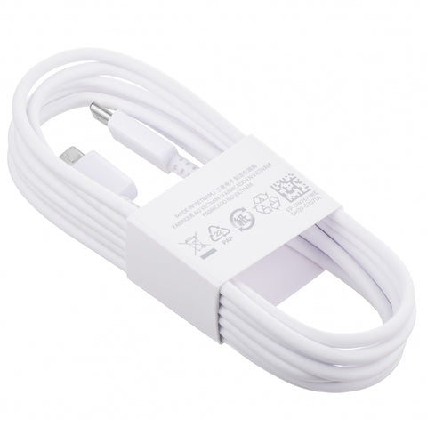 Samsung Type-C naar Type-C USB-kabel - 1,8 m - EP-DW767JWE - GP-TOU021RFCWW - Bulk origineel - Wit