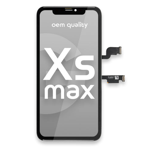 Apple iPhone XS Max LCD-scherm + touchscreen - OEM-kwaliteit - Zwart