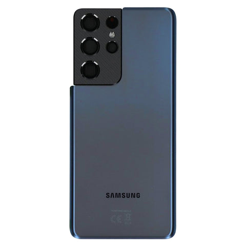 Samsung SM-G998B Galaxy S21 Ultra Achtercover - Blauw