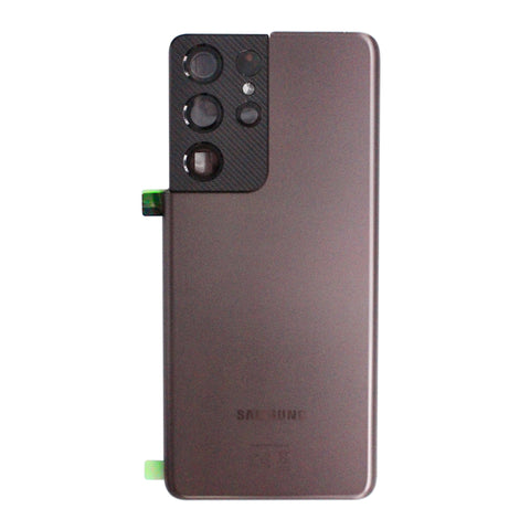 Samsung SM-G998B Galaxy S21 Ultra Achtercover - GH82-24499E/GH82-27283E - Bruin