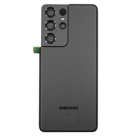 Samsung SM-G998B Galaxy S21 Ultra Achtercover - GH82-24499A/GH82-24513A/GH82-27283A - Zwart