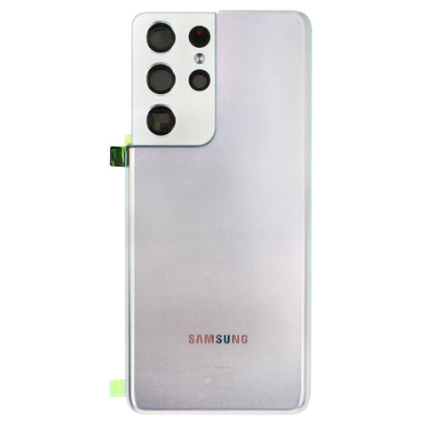 Samsung SM-G998B Galaxy S21 Ultra Achtercover - GH82-24499B/GH82-27283B - Zilver