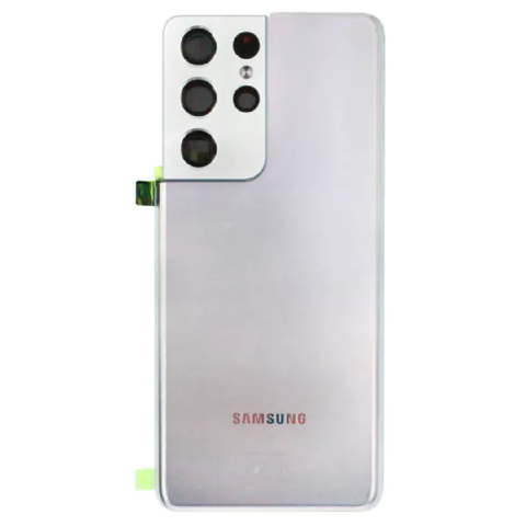 Samsung SM-G998B Galaxy S21 Ultra Achtercover - Zilver