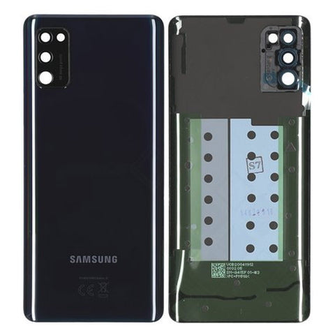 Samsung SM-A415F Galaxy A41 Achtercover GH82-22585A Zwart