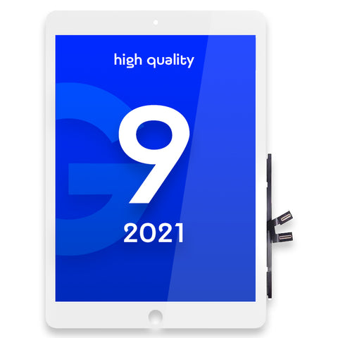 Apple iPad 9 (10.2) - 2021 touchscreen/digitizer - Hoge kwaliteit - Wit