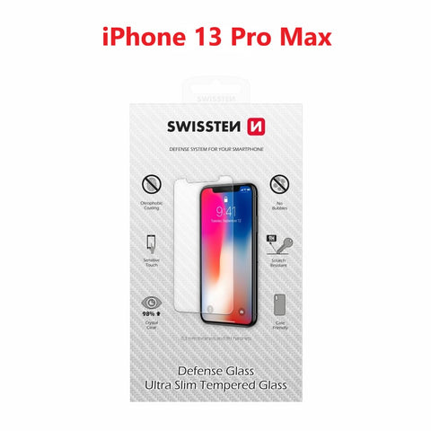 Swissten iPhone 13 Pro Max gehard glas - 9H / 2.5D