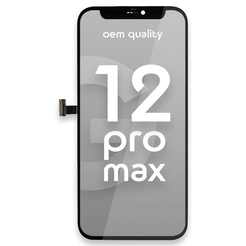 Apple iPhone 12 Pro Max LCD Display + Touchscreen - OEM Kwaliteit - Zwart