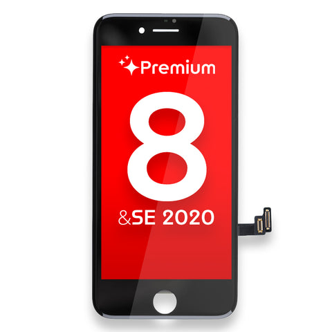 Apple iPhone 8/iPhone SE (2020)/iPhone SE (2022) LCD-scherm + touchscreen - Premium kwaliteit - Zwart