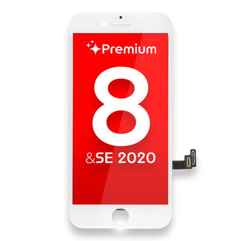 Apple iPhone 8/iPhone SE (2020)/iPhone SE (2022) LCD-scherm + touchscreen - Premium kwaliteit - Wit