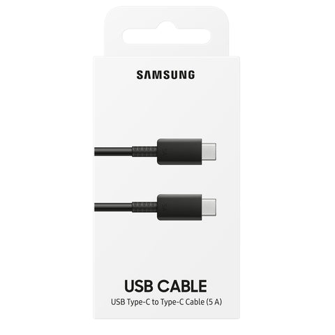 Samsung USB Type-C naar Type-C USB-kabel (5A/1M) EP-DN975BBEGWW - Zwart