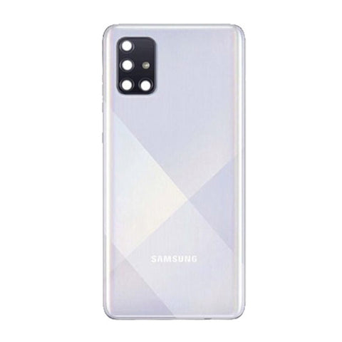 Samsung SM-A715F Galaxy A71 Achtercover - Zilver