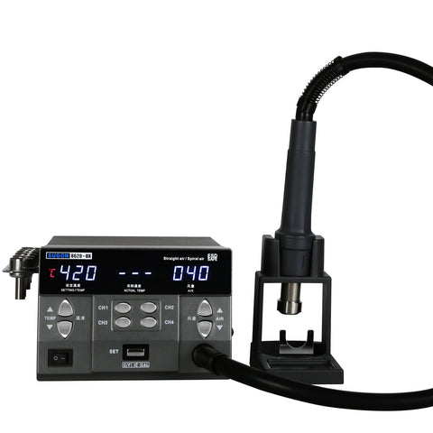 SUGON 8620-DX Recht / Spiraal Heteluchtpistool - 220V - Met Digitaal Display