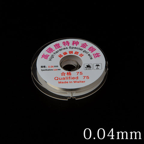 Refurbishing Cutting Wire Gold Molybdenium - 0.04mm - 100M