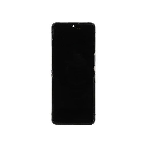 Samsung SM-F721B Galaxy Z Flip 4 LCD Display + Touchscreen + Frame - OEM Quality - Full Size Image - Black