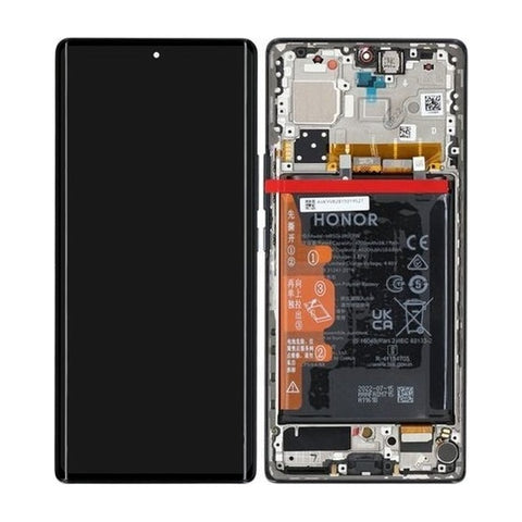 Huawei Honor 70 (FNE-AN00/FNE-NX9) LCD Display + Touchscreen + Frame - 0235ACMF - Black