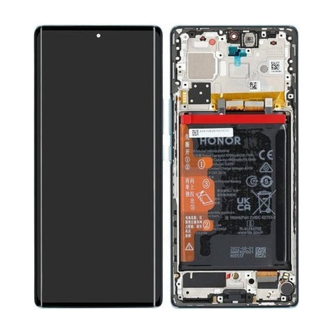 Huawei Honor 70 (FNE-AN00/FNE-NX9) LCD Display + Touchscreen + Frame - 0235ACMG - Silver