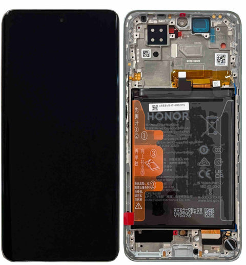 Huawei Honor 200 (ELI-AN00) LCD Display + Touchscreen + Frame - 0235AKHW/0235ALRH - Green