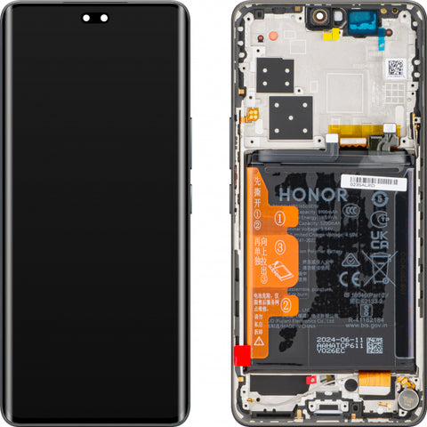 Huawei Honor 200 Pro (ELP-AN00) LCD Display + Touchscreen + Frame - 0235ALRD - Black