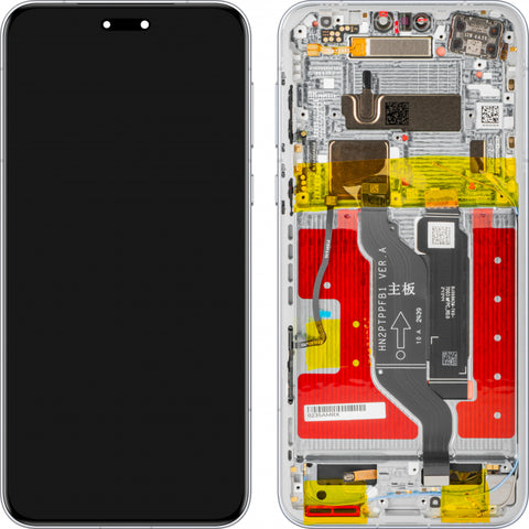 Huawei Honor Magic 7 Pro (PTP-N49/PTP-AN10) LCD Display + Touchscreen + Frame - 0235AMRW - Grey