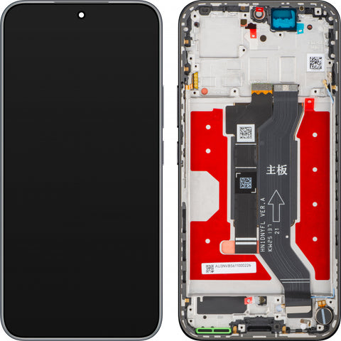 Huawei Honor 400 5G (DNY-NX9) LCD Display + Touchscreen + Frame - 0235APNR - Black