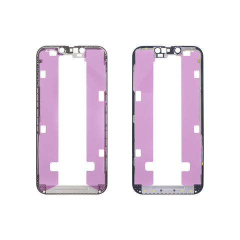 Apple iPhone 13 Pro LCD Frame - Repart - Front Bezel with Glue - Black