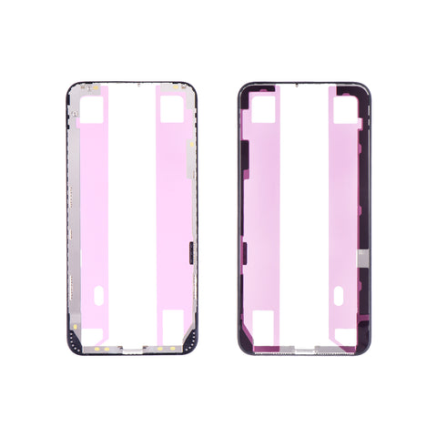 Apple iPhone XS Max LCD Frame - Repart - Front Bezel with Glue - Black
