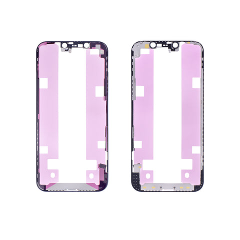 Apple iPhone 12 Pro LCD Frame - Repart - with Front Bezel and OCA Glue - Black