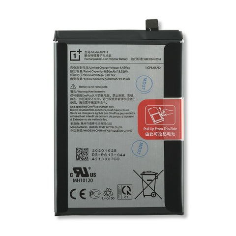 OnePlus Nord N100 (BE2013) Battery - 1031100033 - BLP813 - 5000 mAh