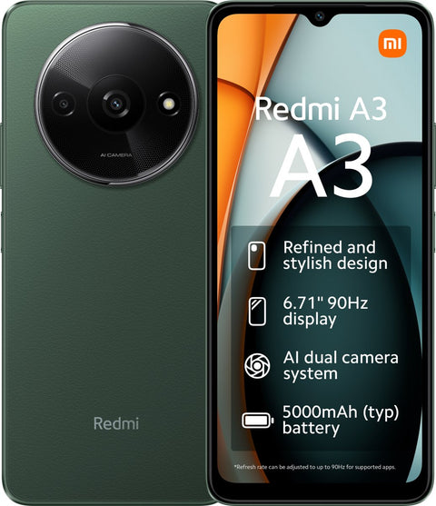 Xiaomi Redmi A3 - 64GB - Green