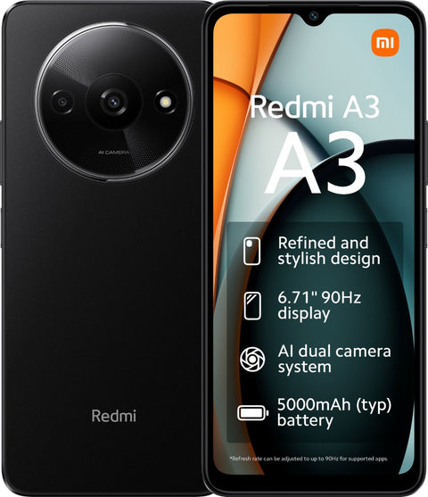 Xiaomi Redmi A3 - 128GB - Black