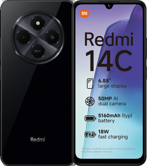 Xiaomi Redmi 14C (2411DRN47C) - 256GB - Black