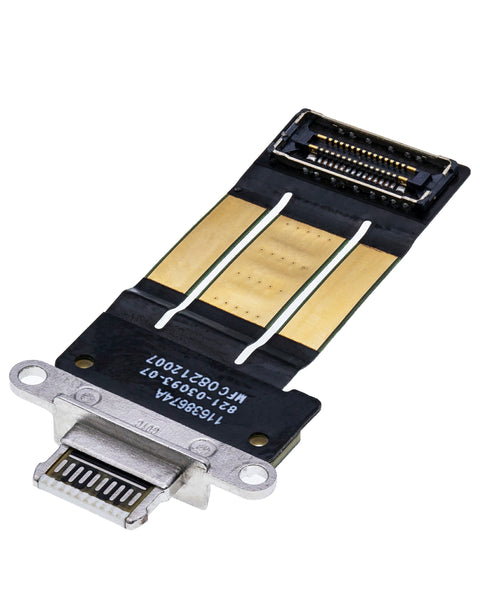 Apple iPad Pro 11- 2021 (3rd Gen)/iPad Pro  2021 (12.9) - (5th Gen)/Pro 12.9 6th Gen. (2022)/iPad Pro 11 4th Gen. (2022) Charge Connector Flex Cable - Silver