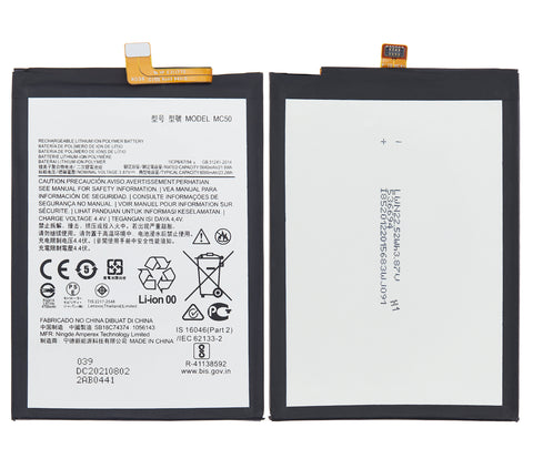 Motorola Moto G60 (XT2135) Battery - MC50 - 6000 mAh