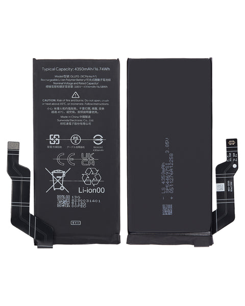 Google Pixel 6a (GX7AS/GB62Z/G1AZG) Battery - GLU7G - 4350mAh