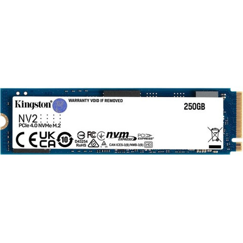 Kingston 250 GB Solid State Drive - M.2 2280 Internal - PCI Express NVMe