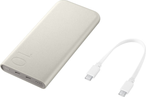 Samsung Dual USB-C Port 25W Super Fast Charging Powerbank - EB-P3400XUEGEU - 10.000 mAh