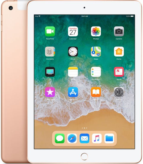 Apple iPad 6 (2018) - 128GB - (LTE/Wifi) - Pre-owned (used) - Gold