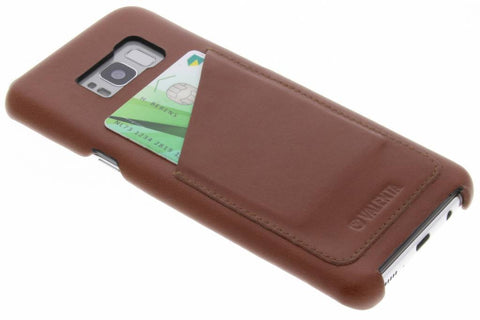 Valenta G930F Galaxy S7 Leather Case - Auburn Brown