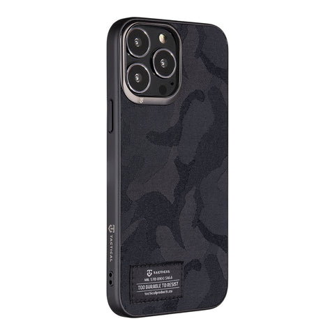 Tactical iPhone 13 Pro Max Camo Troop Cover - 8596311209284 - Black