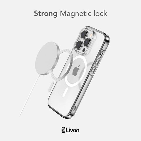 Livon iPhone 16 MagShield - Transparant