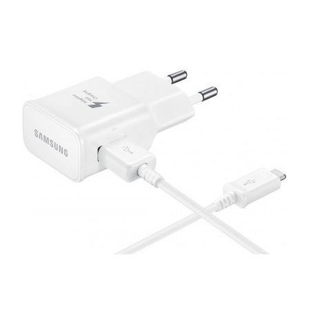 Samsung Fast Charge Travel Adapter (15W) + Type-C To USB Cable - EP-TA20EWECGWW - White