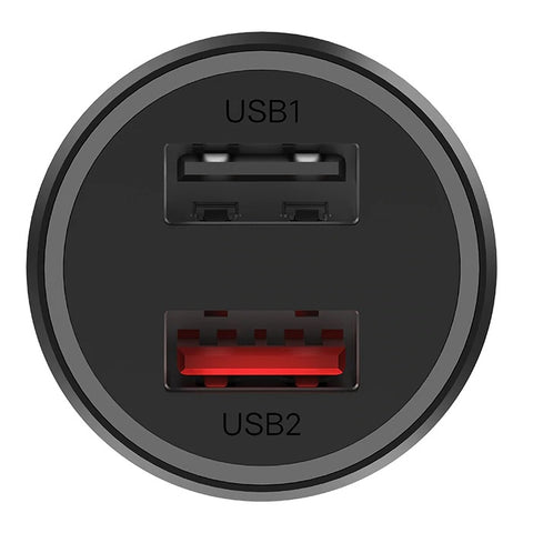Xiaomi Mi 37W Dual-Port Car Charger - GDS4147GL - Black