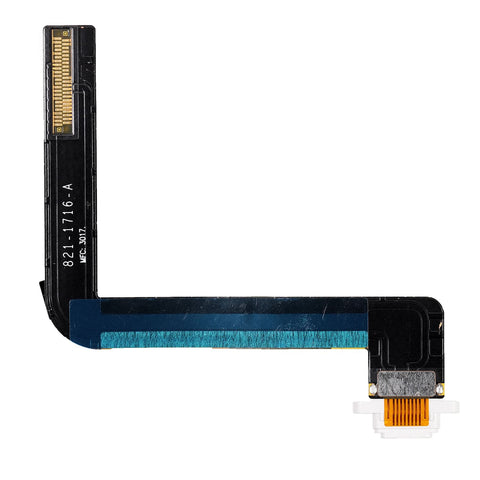 Apple iPad 6 (2018) Charge Connector Flex Cable White